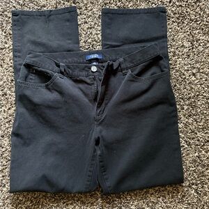Chaps Black Pants